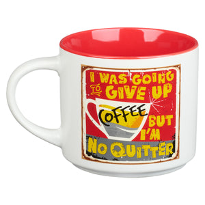 Give Up Coffee Ceramic Coffee Mug