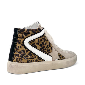 Leopard print slide on sneakers online