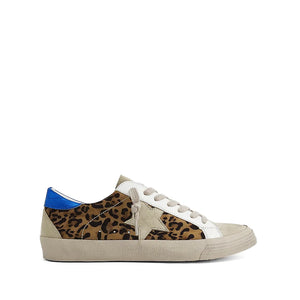 PILAR LEOPARD PRINT SNEAKERS