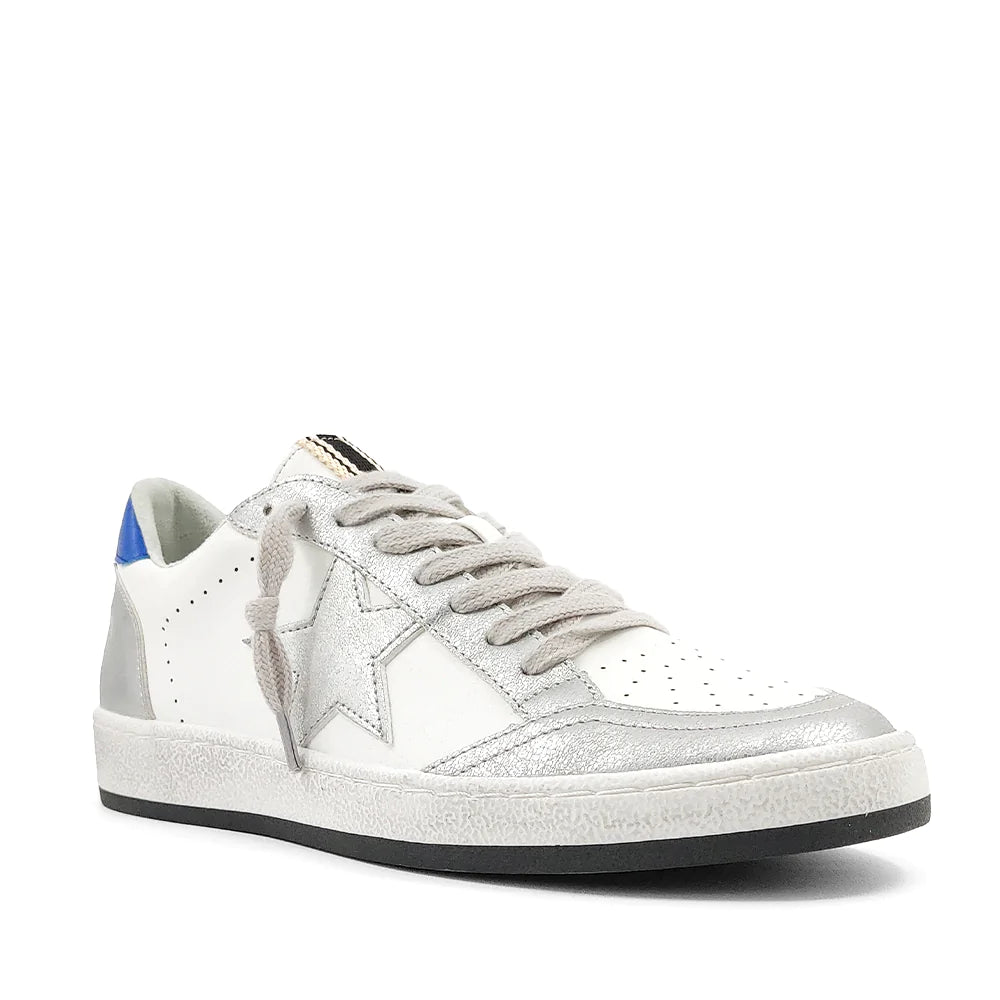 ROSALIA SILVER SPARKLE SNEAKERS