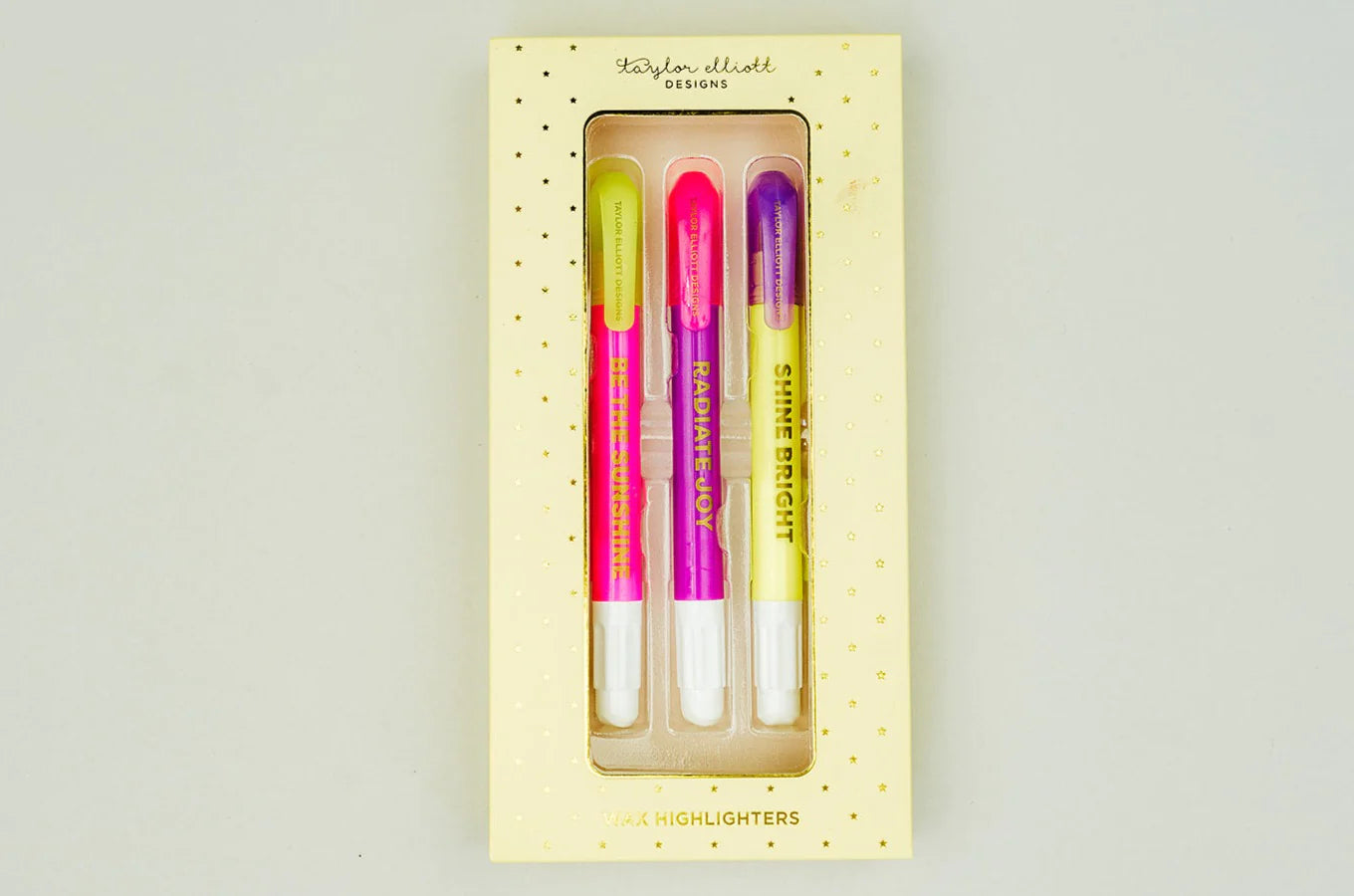 SHINE BRIGHT WAX HIGHLIGHTER SET