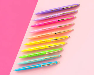 SET OF 10 MOTIVATIONAL PENS