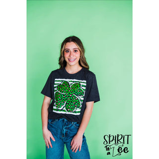 Clover with Stripes Tee