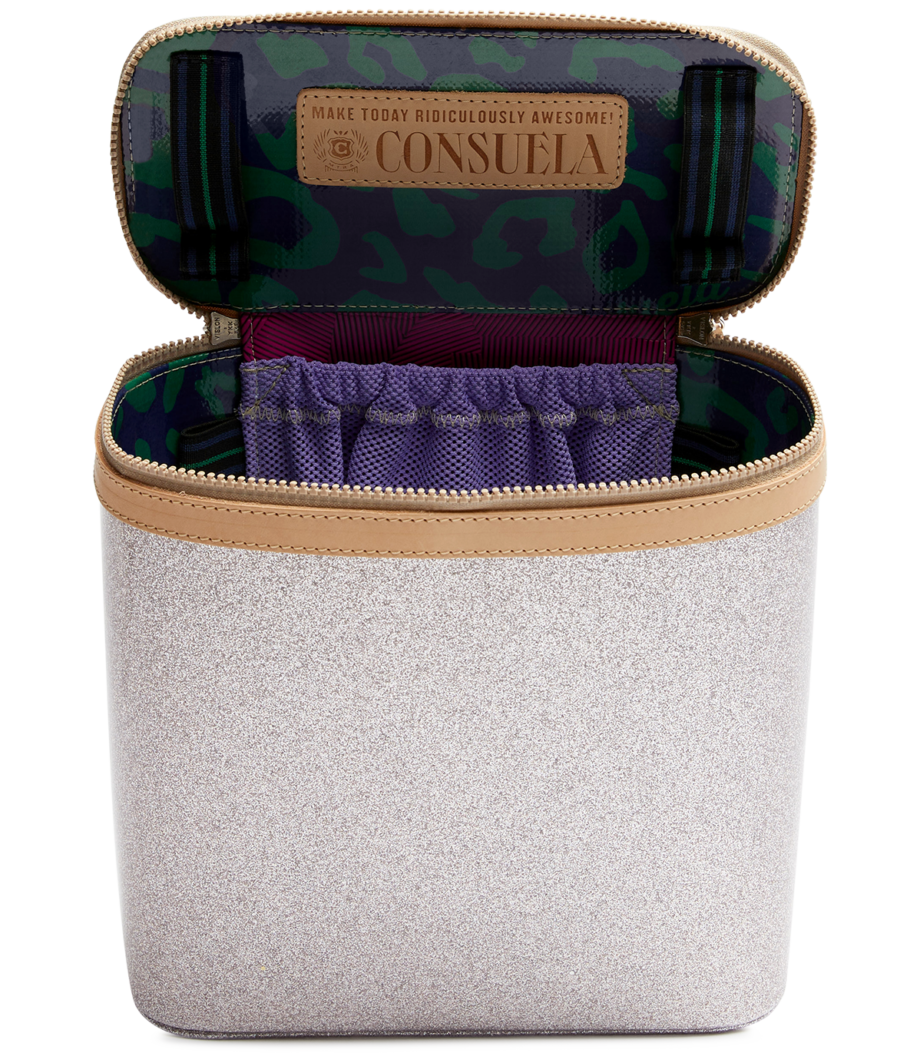 VIOLET SLIM TRAIN CASE