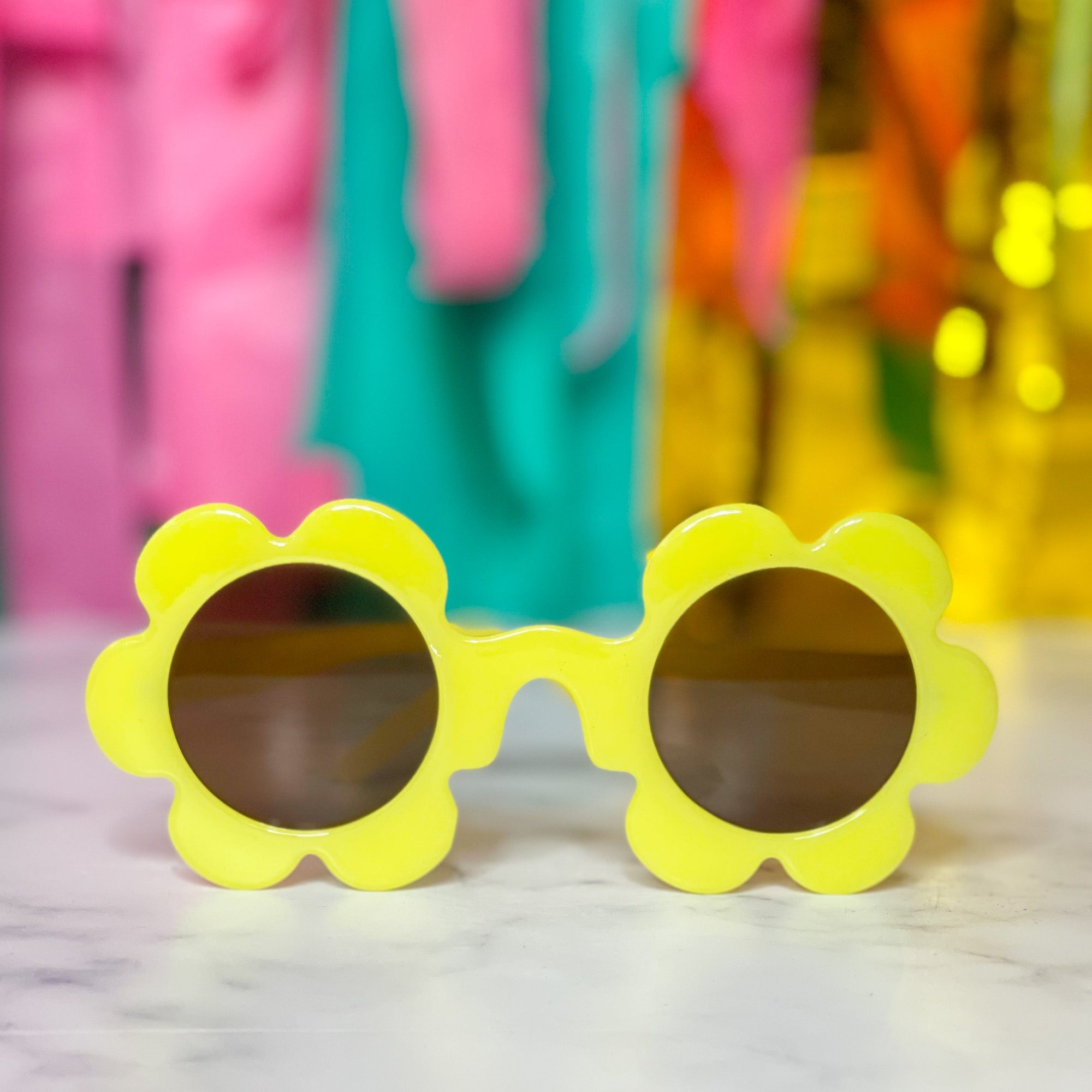 BRIANNA CANNON CHILD YELLOW DAISY SUNNIES