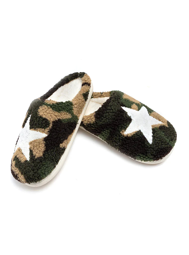 CAMO STARS SLIPPERS