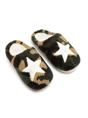 CAMO STARS SLIPPERS