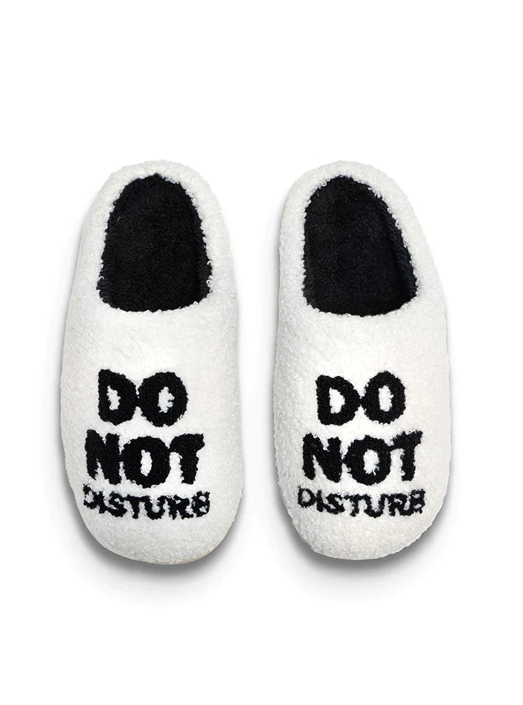 DO NOT DISTURB SLIPPERS