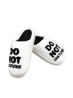 DO NOT DISTURB SLIPPERS