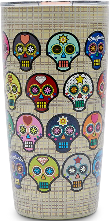 SUGAR SKULLS 16 OZ TUMBLER