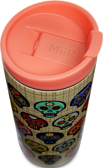 SUGAR SKULLS 16 OZ TRAVEL TUMBLER