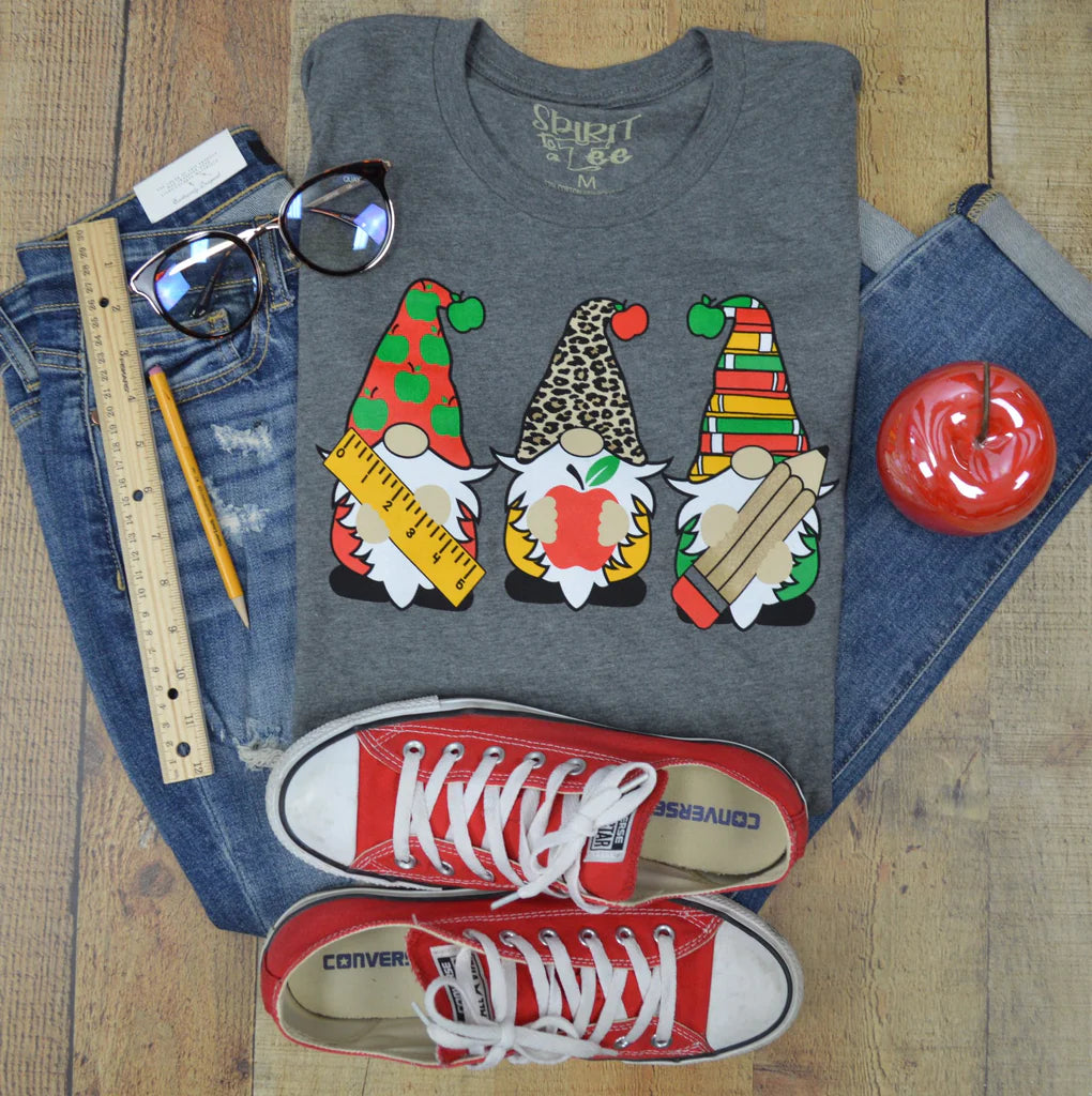 TEACHER GNOMES TEE