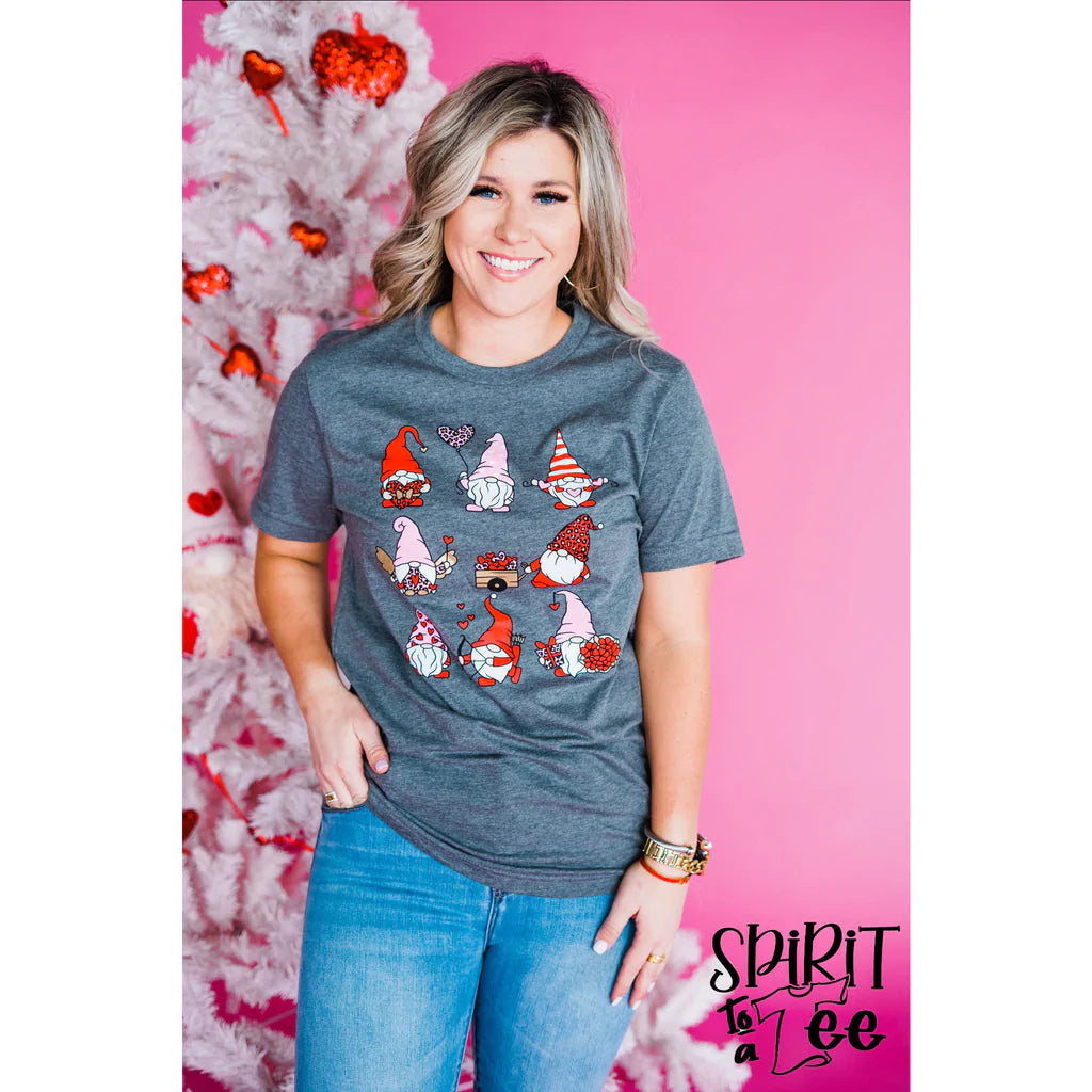 VALENTINE GNOMES TEE