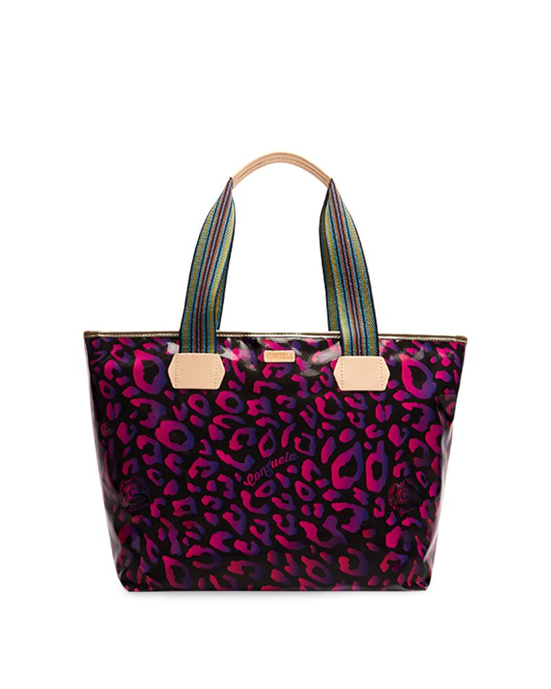 ZIPPER TOTE PEBBLES