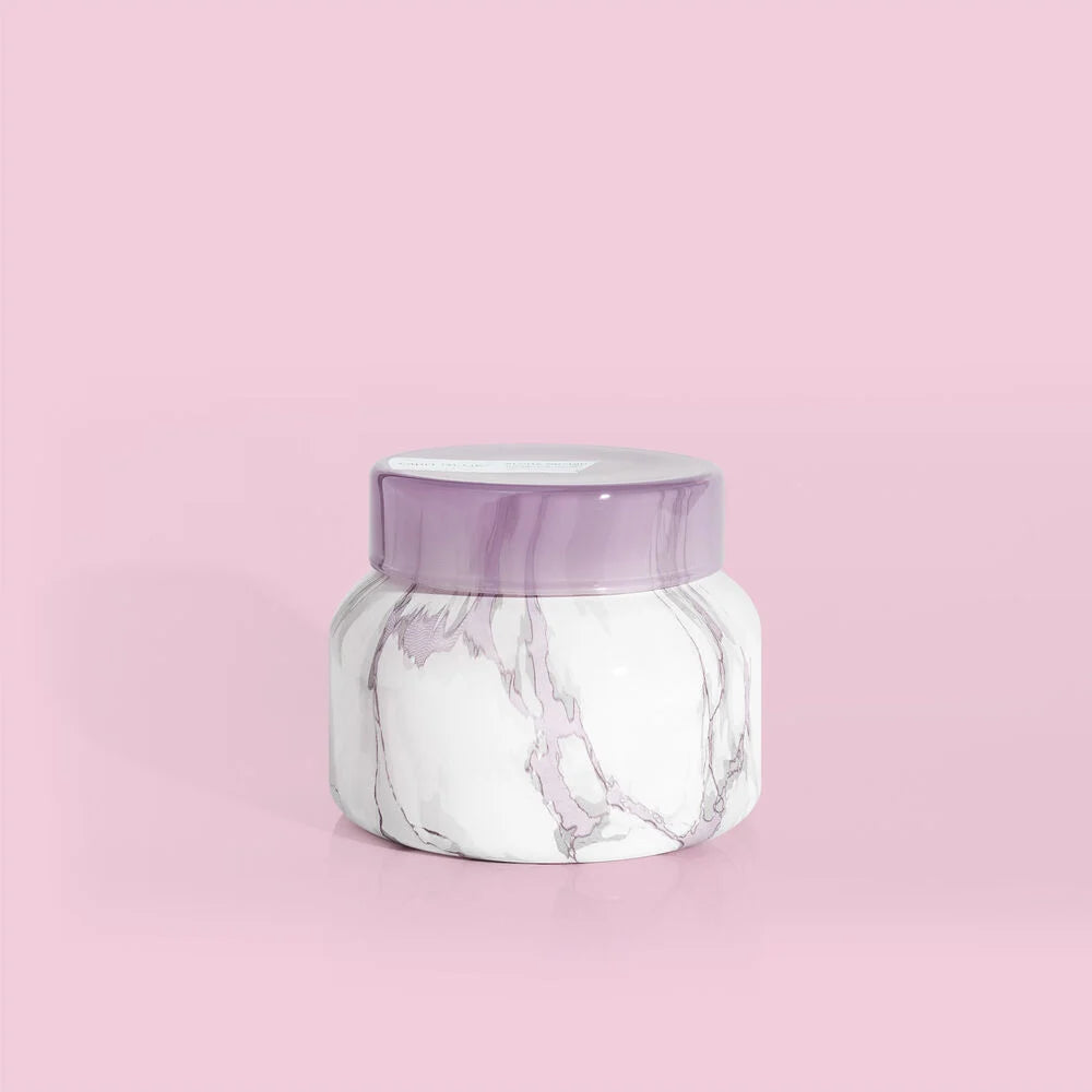 Aloha Orchid Modern Marble Petite Jar, 8oz