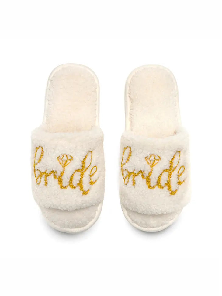 BRIDE SLIDE SLIPPERS