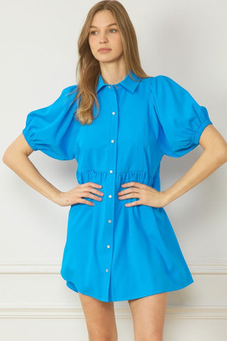 LUCY BLUE DRESS