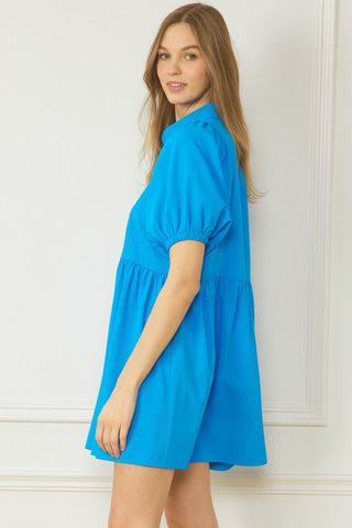 LUCY BLUE DRESS