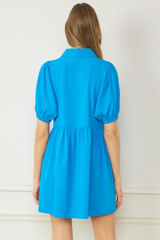 LUCY BLUE DRESS