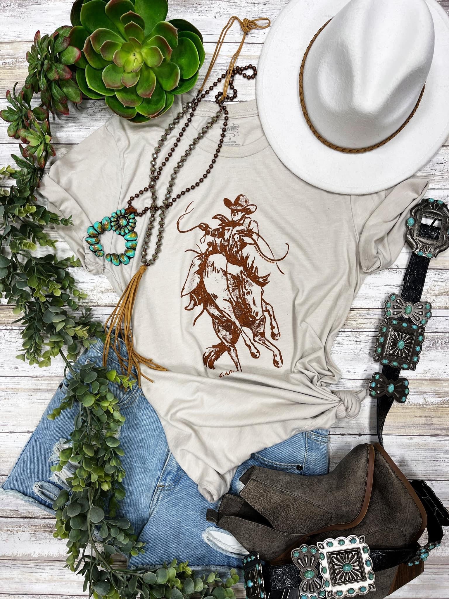 WILD WILLIE COWBOY TEE