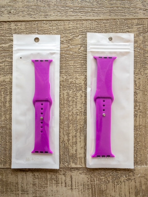 PURPLE APPLE WATCH BANDS