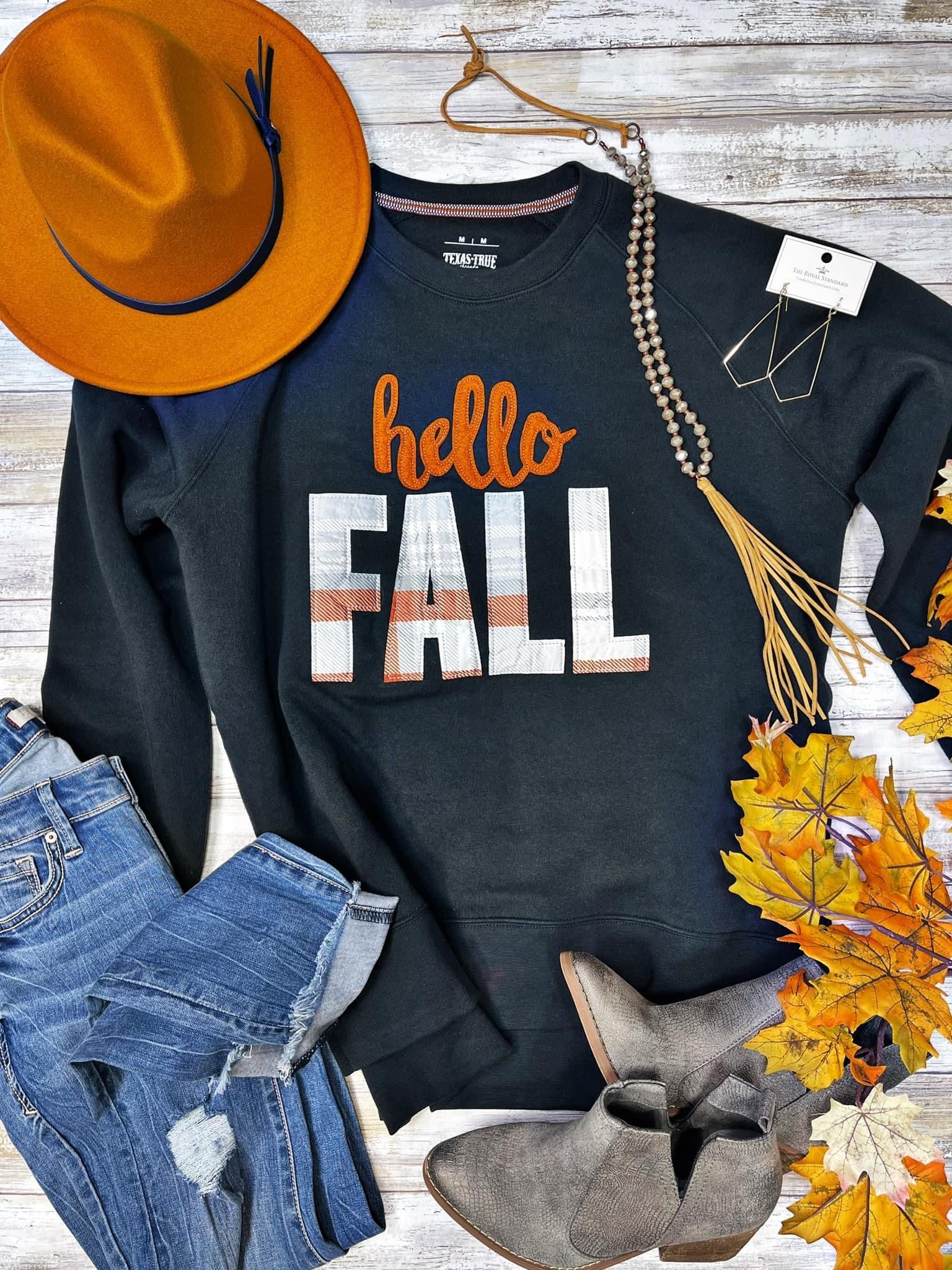 HELLO FALL SWEATSHIRT