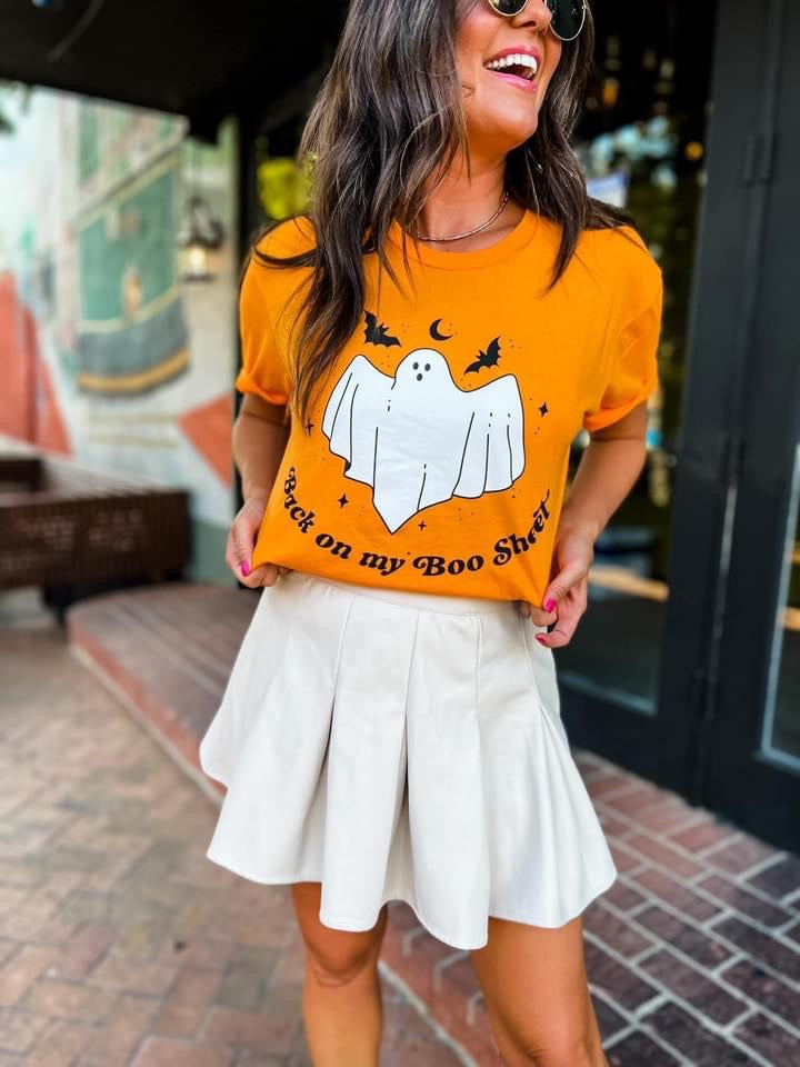 BOO SHEET TEE