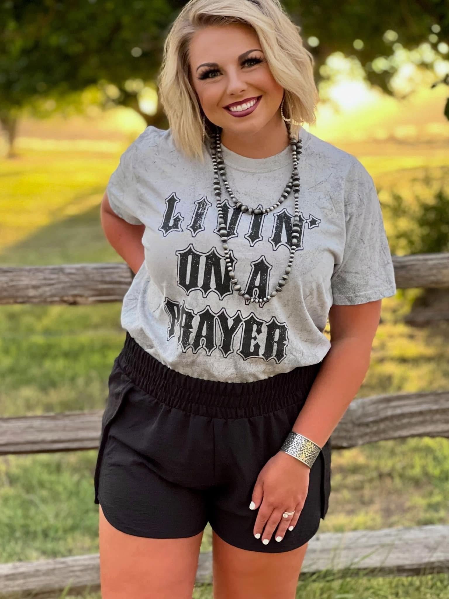 LIVING ON A PRAYER TEE