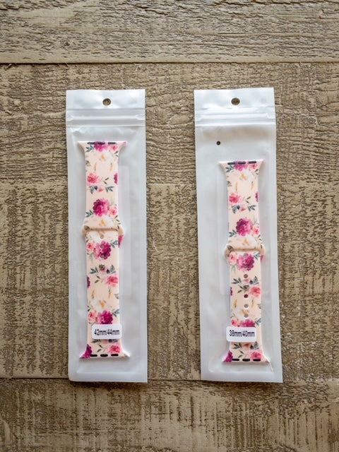 FLORAL APPLE WATCH BAND