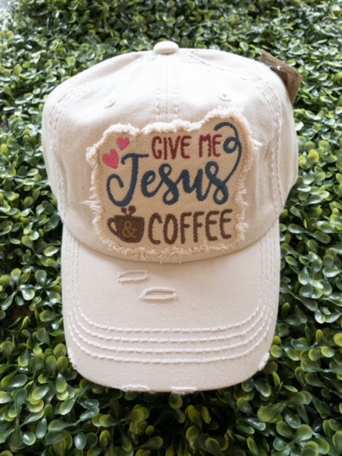 JESUS & COFFEE CAP