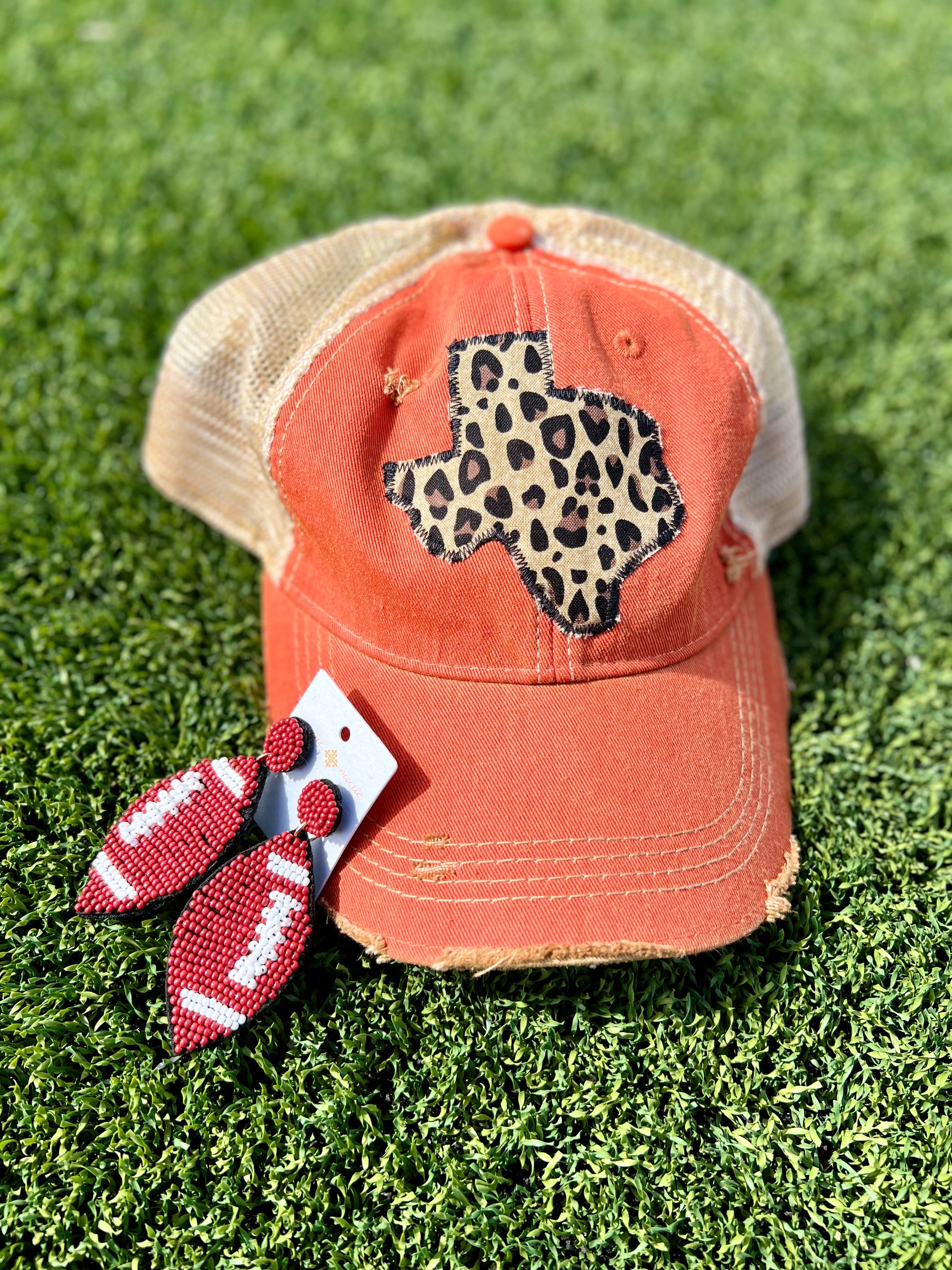 TEXAS LEOPARD CAP