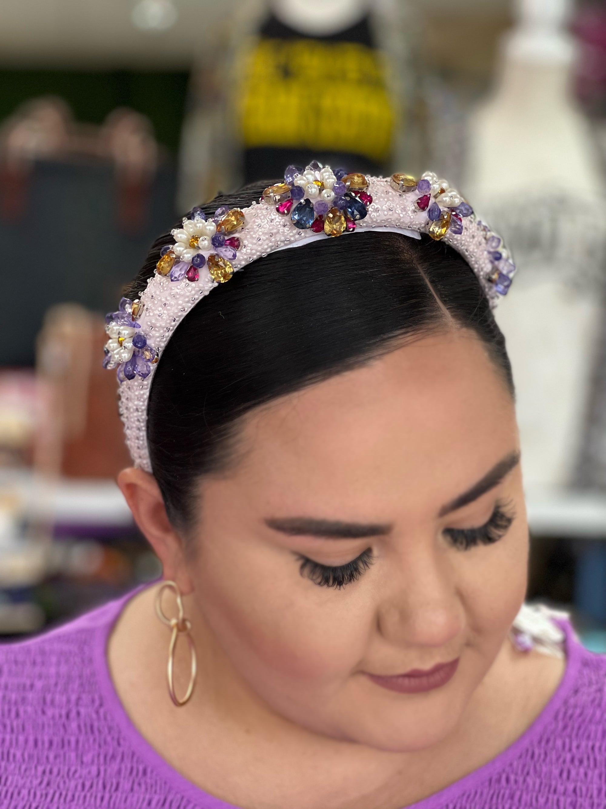 QUEEN OF ALL TREASURE JEWELS HEADBAND