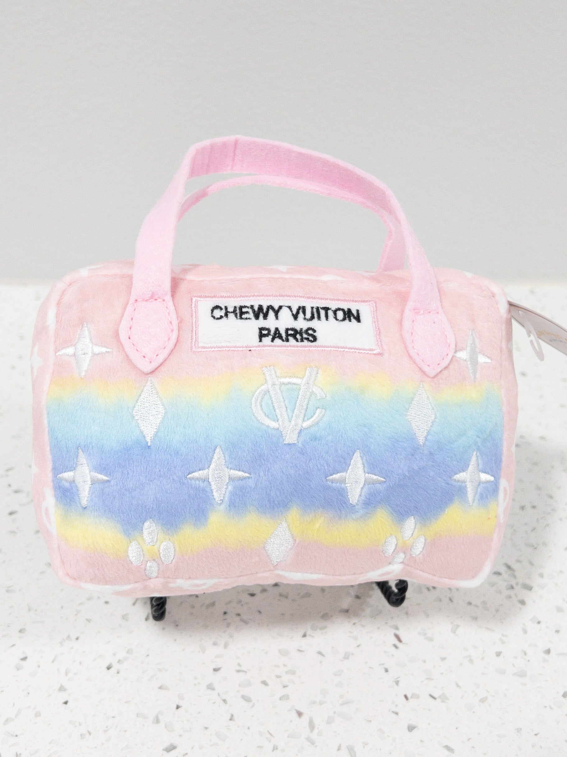 MD OMBRÉ CHEWY VUITON BAG DOG TOY