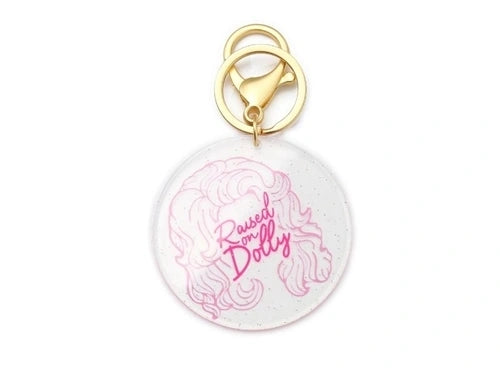 RAISED ON DOLLY KEYCHAIN JANE MARIE