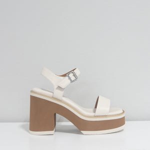 NELSON DOLCE VITA IVORY HEELS