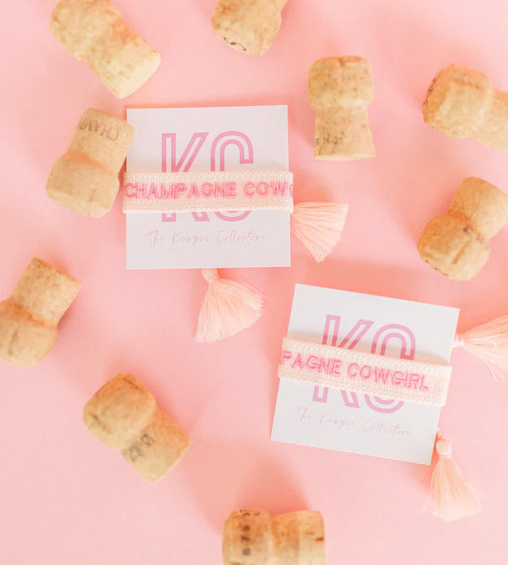 CHAMPAGNE COWGIRL KC SIGNATURE BRACELET