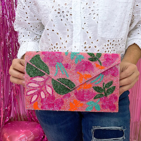 TROPICAL CLUTCH TREASURE JEWELS