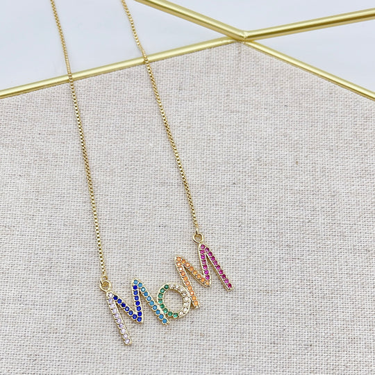 RAINBOW MOM Necklace TREASURE JEWELS