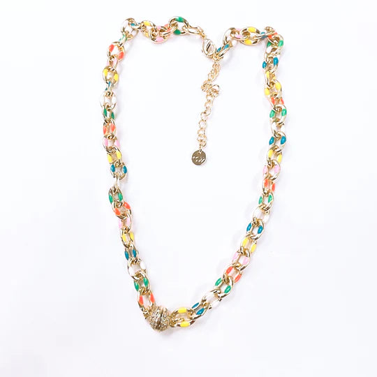 COLORFUL SUNSHINE NECKLACE TREASURE JEWELS