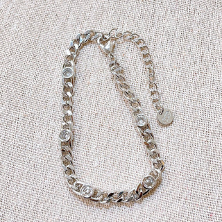 CRYSTAL DOT Bracelet SILVER TREASURE JEWELS