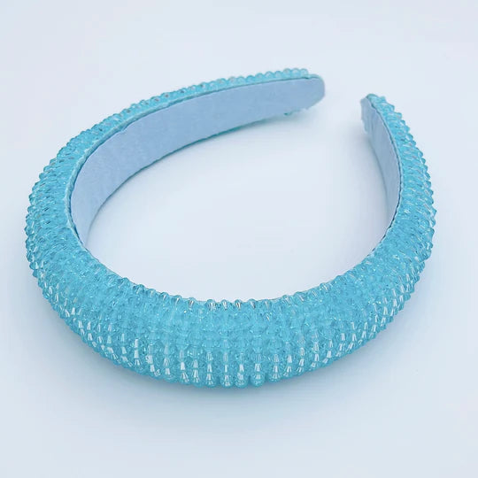 ALYSSA BLUE HEADBAND TREASURE JEWELS