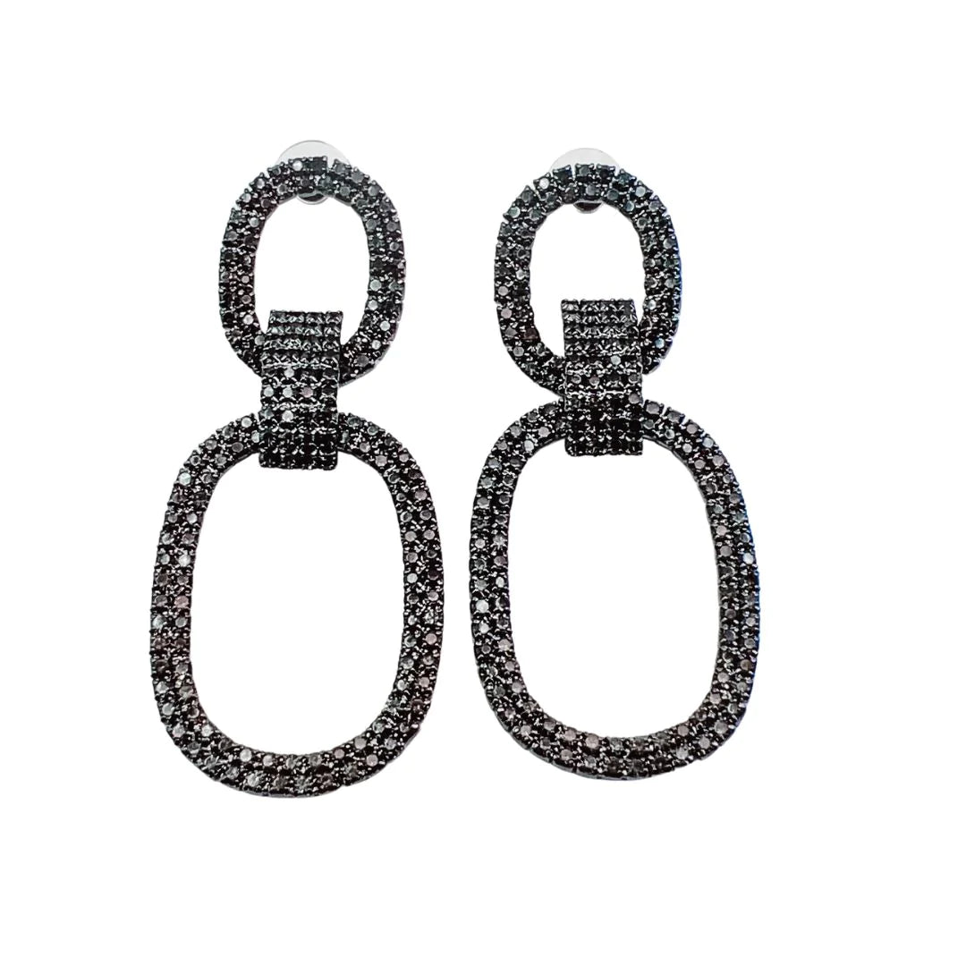 DOUBLE SPARKLE BLACK TREASURE JEWELS