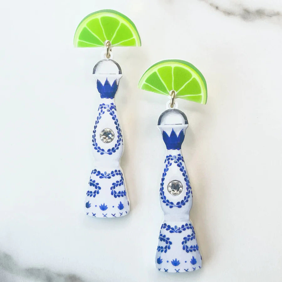 TOP SHELF TEQUILA EARRINGS GEM BRIANNA CANNON