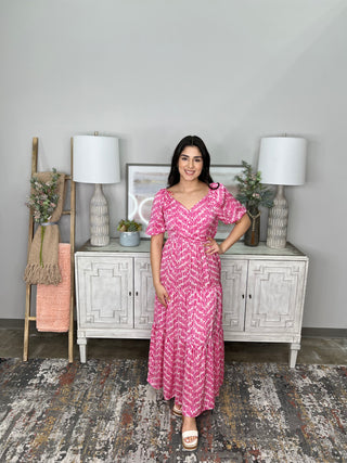 DEBBIE PINK DRESS