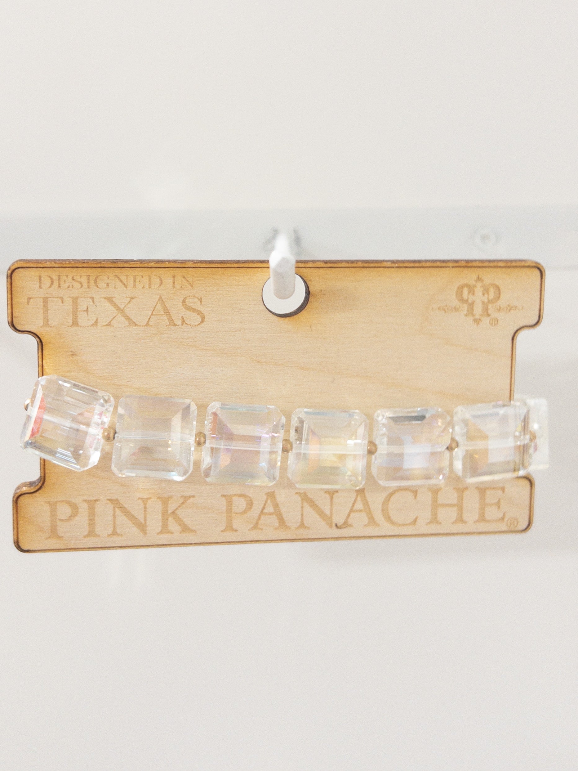 PINK PANACHE CLEAR INDIVIDUAL BRACELET