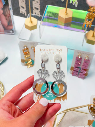 TAYLOR SHAYE PUT A RING ON IT DROPS SILVER