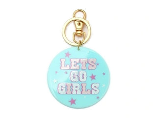 LETS GO GIRLS KEYCHAIN JANE MARIE
