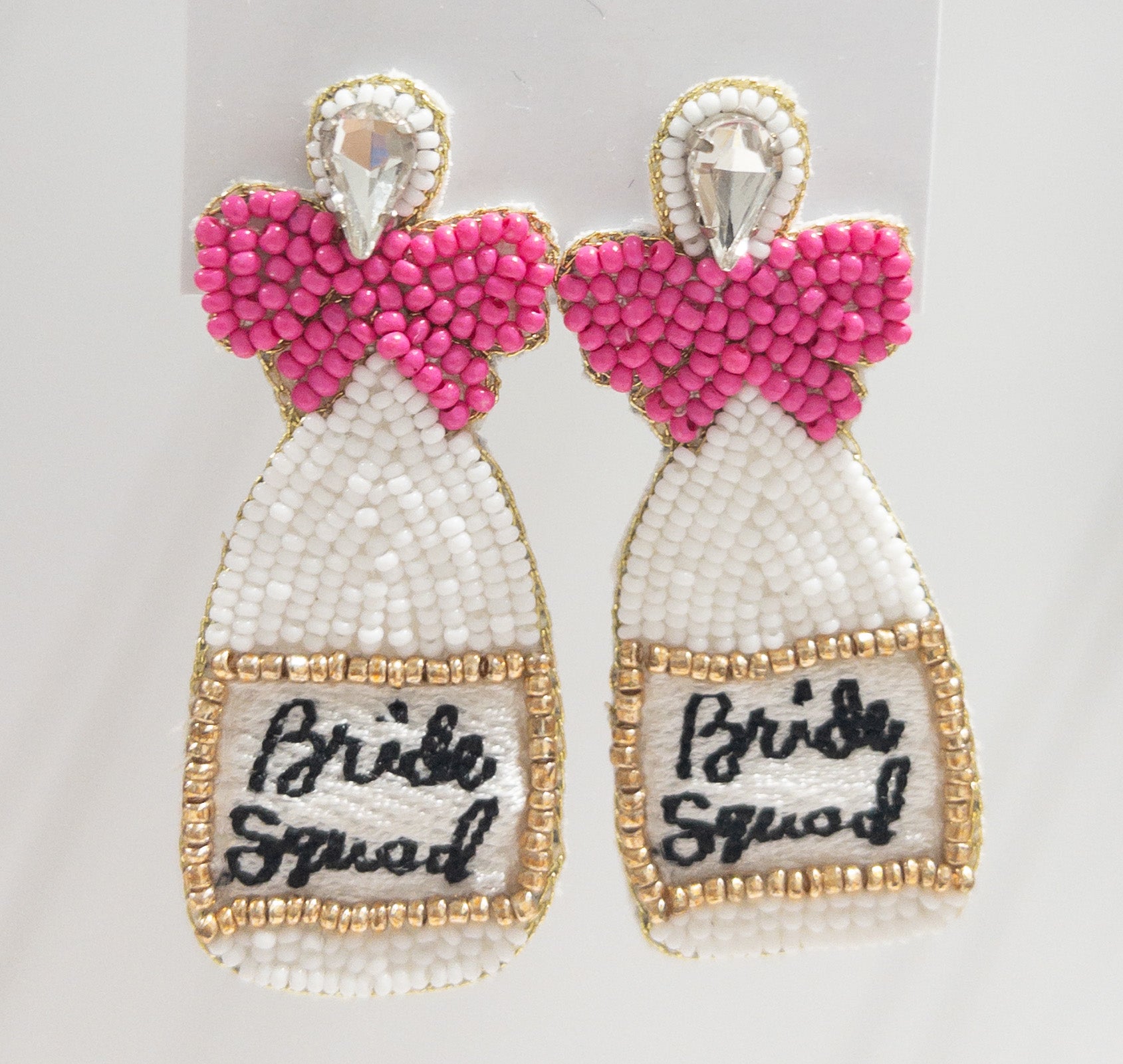 BRIDE SQUAD BEADED BOTTLE CAMEL THREADS