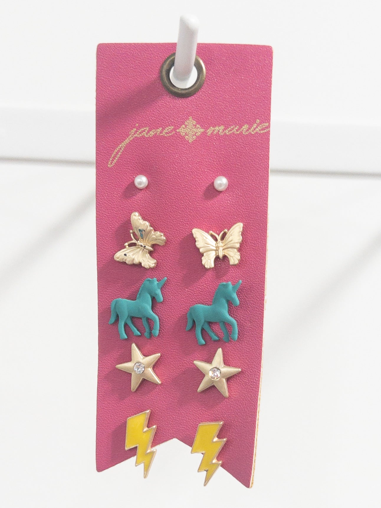 JANE MARIE STUD PACK UNICORN