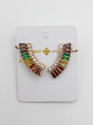 JANE MARIE RAINBOW EAR CLIMBERS